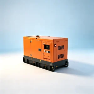 High Efficiency 24kW 30kW 40kW Diesel Generator Silent Enclosure Mobile Trailer Type 50Hz for Construction Mining Standby Power
