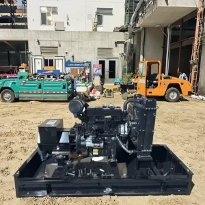 High Efficiency 25 kW Open Frame Diesel Generator 100% Copper Alternator Low Fuel Consumption Automatic Start Stop Dual Purpose