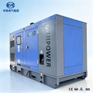 High Efficiency 60KW 100KW Diesel Generator for Small Business 1500RPM 50Hz 400V Water Cooled ATS Auto Start 100% Silent Type