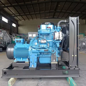 High Efficiency Auto Diesel Generating Set 1500rpm/1800rpm Open Frame Durable Engine Alternator for Mining Industrial Use