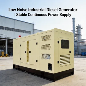 High Efficiency Eco Friendly Water Cooled Diesel Engine Three Phase Silent Soundproof Canopy Electric 100kva CNG Generator