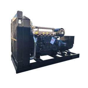 High Efficiency Heavy Duty 50Hz 3 Phase 380V Water Cooled Large Power Diesel Generator Set YB LT leiteng Shangchai Engine