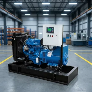 High Efficiency Power Plant 50kW Open Type Diesel Generator for Industrial and Commercial Use