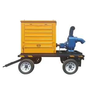 High Efficiency Reliable Trailer Mounted Mobile Diesel Engine Generator Set 50Hz 230V for Emergency Backup Power Supply