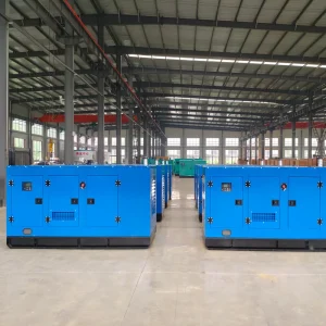 High Efficiency Silent 100KVA 80KW Diesel Generator Set Stamford Leory Standby Continuous Power for Industrial Commercial Use