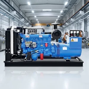 High Output Heavy Duty Open Frame Diesel Generator 250kW 280kW 300kW 350kVA Auto Start 60Hz for Industrial Applications