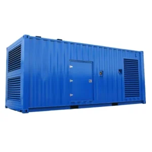 High Power 2400kw 3000kva Genset Diesel Generator Set with Container