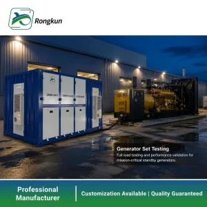 High Power 2MW Containerized Load Bank AC Load Bank for Generator Data Center Applications and Marine Resistive Dummy Load Bank