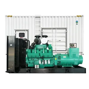 High Power 800Kva Diesel Electric Generator Single Three Phase Fuel 480V Rated Genset China for Sale
