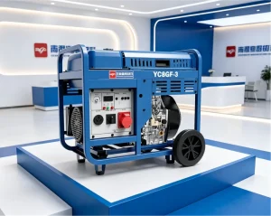 High Power 8kW 10kVA Silent Type Diesel Generator YC8GF 3 Single 3 Phase Equal Power 230V 400V 50 60Hz Air Cooled Portable Set