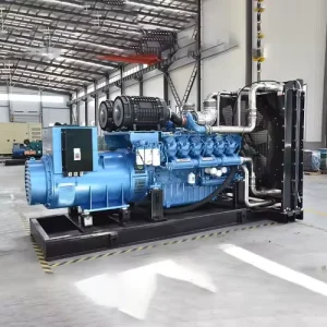 High Power Diesel Data Center Genset 1125KVA 1250KVA 1375KVA 1 Year Warranty 3-Phase 1800 RPM 220V Power Generator with ATS
