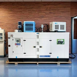 High Power Silent Diesel Generator Set 100kW 200kW Intelligent Voltage Stabilization System Factory Emergency Power Supply