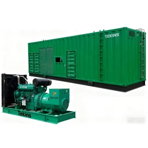 High Power Yuchai Diesel Generator 1300 KW 1625 KVA 3-Phase 50 Hz ATS Remote Start Super Silent Open Frame 100% Copper