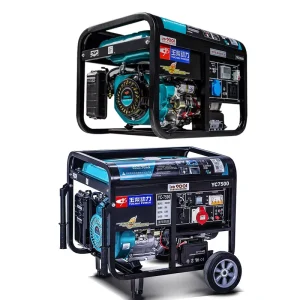 High Power Yuchai Generator Portable Gasoline Generator Single Three Phase Recoil 3K 10W Start Outdoor Emergency Power Supply