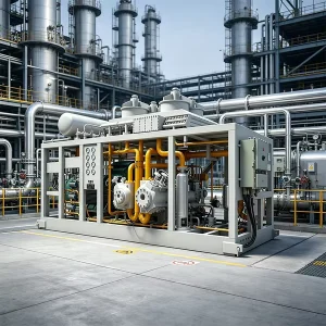 High Pressure Oil Free 250 350NM3 H Reciprocating Compressor Unit with Motor and Engine AC Power Diesel Generators