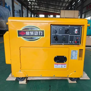 High Quality Changchai 10kVA Silent Diesel Generator Set Auto Start ATS GRCC 10 Model Made in China