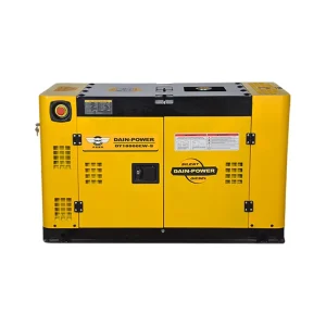 High Quality Household Silent Diesel Generator 10KW 220V Single Phase 50 60Hz Recoil Start 3600rpm