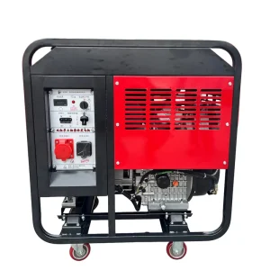 High Quality Open Air Cooled Diesel Generator Set Single phase Three phase 10kw 12kw 15kw 18kw