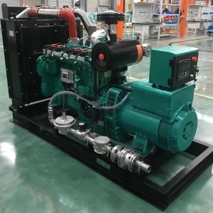 High Quality Silent Biogas LPG LNG CNG Electric Natural Gas Engine Power Generator 80kW 100kVA Biogas Electricity Generator