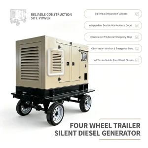 High Voltage Prime Power Grid Synchronized Emergency Industrial Power 1000kva Diesel Generator