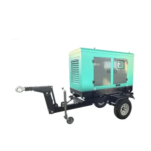 High efficiency 30kw Mobile Trailer Diesel Generator Sets