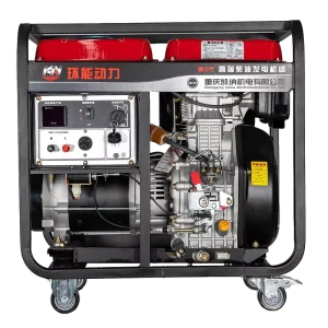Home Outdoor Industrial Portable Diesel Generator Sets 3 KW 5 KW 6.5 KW 8 KW 10 kW