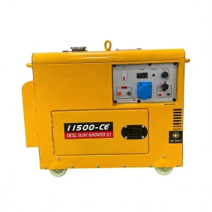 Home Silent Diesel Generator 5kW Portable Auto Start Open Frame 50Hz