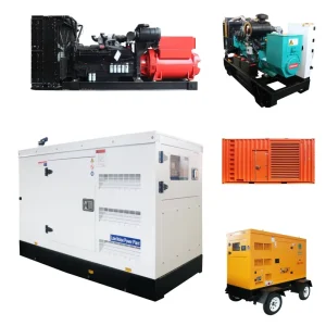 Home Use 24kw 30kVA 40kw 50kVA 60kw 100kVA Small Power Diesel Generator Silent Genset
