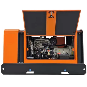Home Use Diesel Engine Backup Power Genset Three Phase 20kw 30kw 50kw Super Silent Portable Small Diesel Generator
