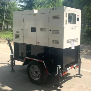 Home Use Trailer Silent Generator 15kva 20kva 25kva 30kva 40kva 50kva Mobile Diesel Generator with EPA Engine 403D 15G
