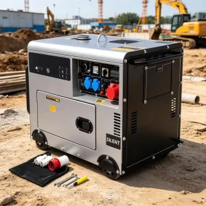 Home Used Silent diesel Generator Portable 3KW 5KW 8KW 10KW Gasoline Low power Low price diesel Gas Mini Generator Sets