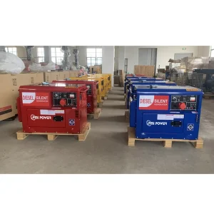 Hot Sales CE Certificated Open Frame and Silent Air Cooled 2kW 5kW 5.5kW 6kW 8kW 9kW 10kW Portable Diesel Generators