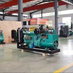 Hot Selling 96kw 120kva Low Rpm Weifang Weichai Water Cooled Standby Power 220v Open Type diesel Generator Set with High Quality