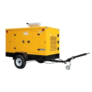 Hot selling Trailer Generator Mobile diesel Generator Air cooled System 150kw Portable Generator Set