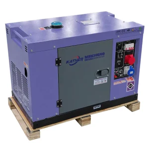 Household Low Noise Portable Generator Diesel Silent 5 7 8 10kW Air Cooled Diesel Generator High Efficiency Backup Power Station