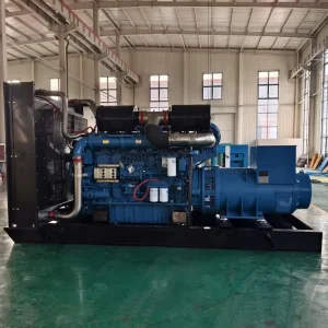 Huamin HM-50GF 1250kVA 1000kW 1500 RPM 50/60Hz Diesel Generator Yuchai Engine Stamford 24V DC Electric Start for Data Center