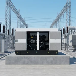 Industrial 100kw Silent Type Diesel Generator with ATS Three Phase 50Hz 60Hz Soundproof Power Station