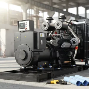 Industrial 1500RPM 50Hz Open Frame Diesel Generator Set for Prime Power
