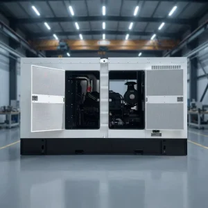 Industrial 175kva 140kw Silent Type Diesel Generator with ATS Three Phase 50Hz 60Hz Soundproof Power Station 140 kw