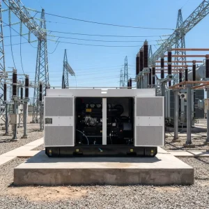 Industrial 32kw 40kva Silent Type Diesel Generator with ATS Three Phase 50Hz 60Hz Soundproof Power Station