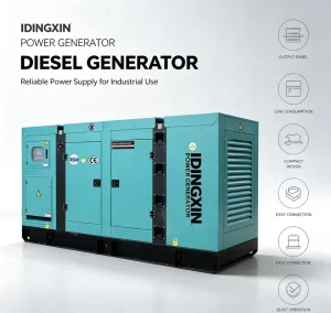 Industrial 480kw 600kVA Baudouin Engine Diesel Generator Water Cooled Silent Electric Power Genset