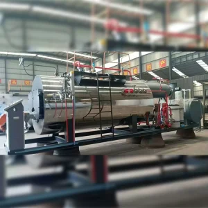 Industrial 500 20000Kg Diesel Oil Gas Fired Natural Circulation Fire Tube Steam Generator With 2.5MP Pressure Supplier