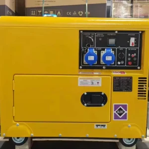Industrial 5kW 20kW Silent Diesel Generator Dual Voltage Portable Power for Construction Emergency