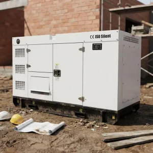 Industrial 60kw 75kva Silent Type Diesel Generator with ATS Three Phase 50Hz/60Hz Soundproof Power Station