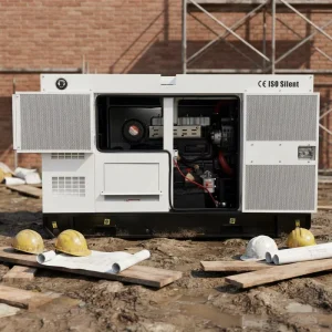 Industrial 88kw 110kva Silent Type Diesel Generator with ATS Three Phase 50Hz 60Hz Soundproof Power Station