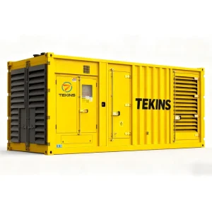 Industrial Containerized Diesel Generator Sets 1200 KW 1500 KVA 50 60 Hz 3 Phase 380 400 V ATS 100% Copper Alternator