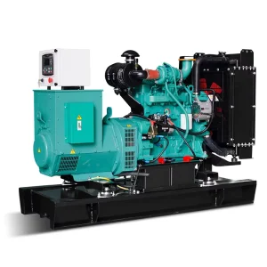 Industrial Diesel Generator Cummins 4BT3.9-G2 30Kw 37.5Kva Open Type Three Phase Generator Power Plant Standby Heavy Duty