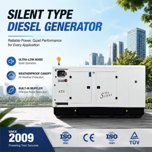 Industrial Diesel Generator Set 400kVA 320kW Powered by Weichai Engine Silent Type 50/60Hz 1500rpm Backup Power Supply