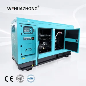 Industrial Diesel Generator Set Super Silent Type Three Phase Reliable Continuous Operation for Factory Backup Power Solutions