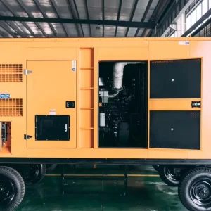 Industrial Electric Portable Diesel Generator Sets Soundproof 220V/380V Containerized Diesel Generator for Road Construction